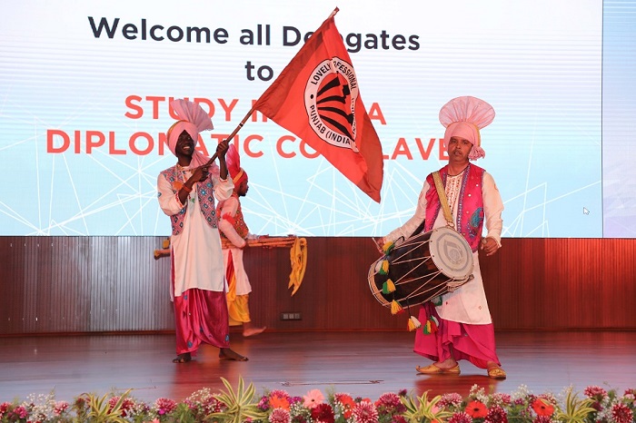 LPU’s International Students & Staff Members participated in Government’s ‘Study in India’ Diplomatic Conclave