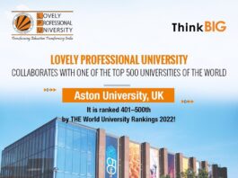 LPU’s collaboration with Aston University, UK