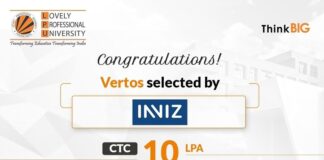 12 LPU CSE Vertos placed at a Bangalore Based Startup InViz AI!