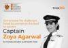 Exhilarating live session with Captain Zoya Agarwal