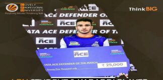 LPU Student Jaideep Shines in Pro Kabaddi League