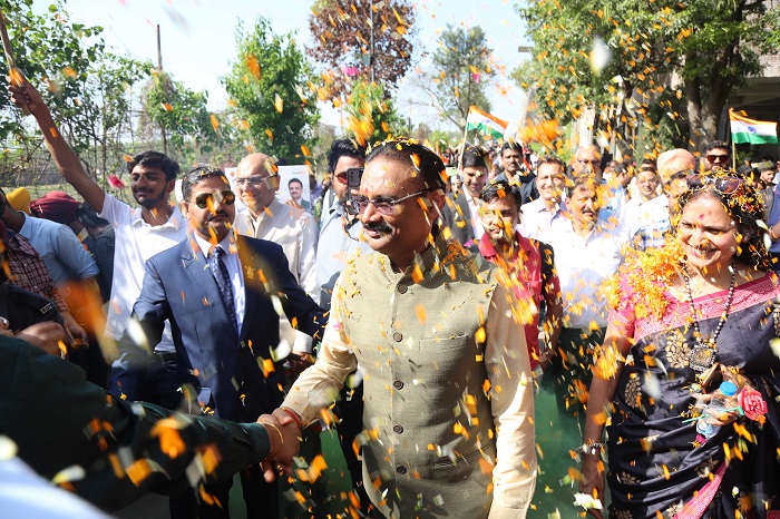 LPU Family accorded Warm-Welcome to New Rajya Sabha Member Chancellor Mr Ashok Mittal