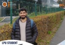 LPU student outshining in France!