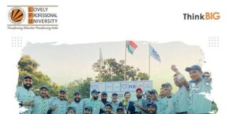 LPU's Baseball athletes bagged the gold medal at a national level tournament in Hyderabad!