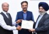 LPU Chancellor Mr Ashok Mittal honoured with Certificate of Election to Rajya Sabha