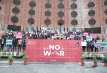 LPU Students organized World Peace Rally at the Campus