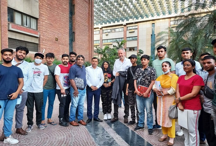 Ambassador of Brazil interacted with LPU Students of Architecture & Design