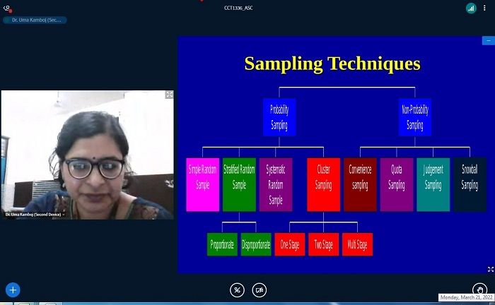 Short Term Course on Statistical Interpretation of Bioscience Data