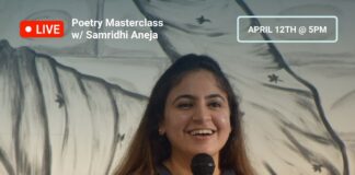 Student Organisation Griffin Organises Poetry Masterclass W/ Samriddhi Aneja