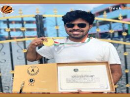 LPU Alumni Akhil Kondle in India Book of Records