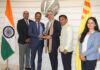 Consul General of Canada Mr Patrick Hebert visited LPU