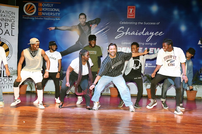 Pleasure is all LPU’s with dance demigod Mr. Terence Lewis on campus!