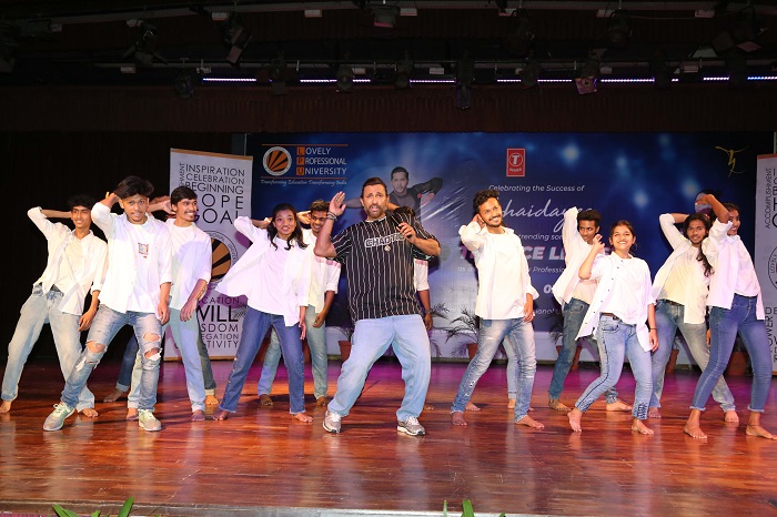 Pleasure is all LPU’s with dance demigod Mr. Terence Lewis on campus!