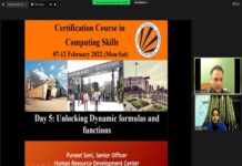 LPU HRDC organized Certification Course in Computing Skills Certification Course in Computing Skills