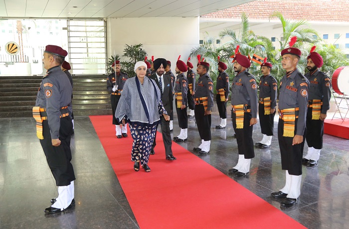 High Commissioner of Tanzania to India Anisa Mbega visited LPU to meet hundreds of Tanzanian Students