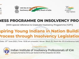 Awareness programme on Insolvency Profession