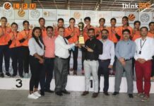 LPU lifted AIU’s North Zone Inter-University Kho-Kho (Women) Championship Trophy