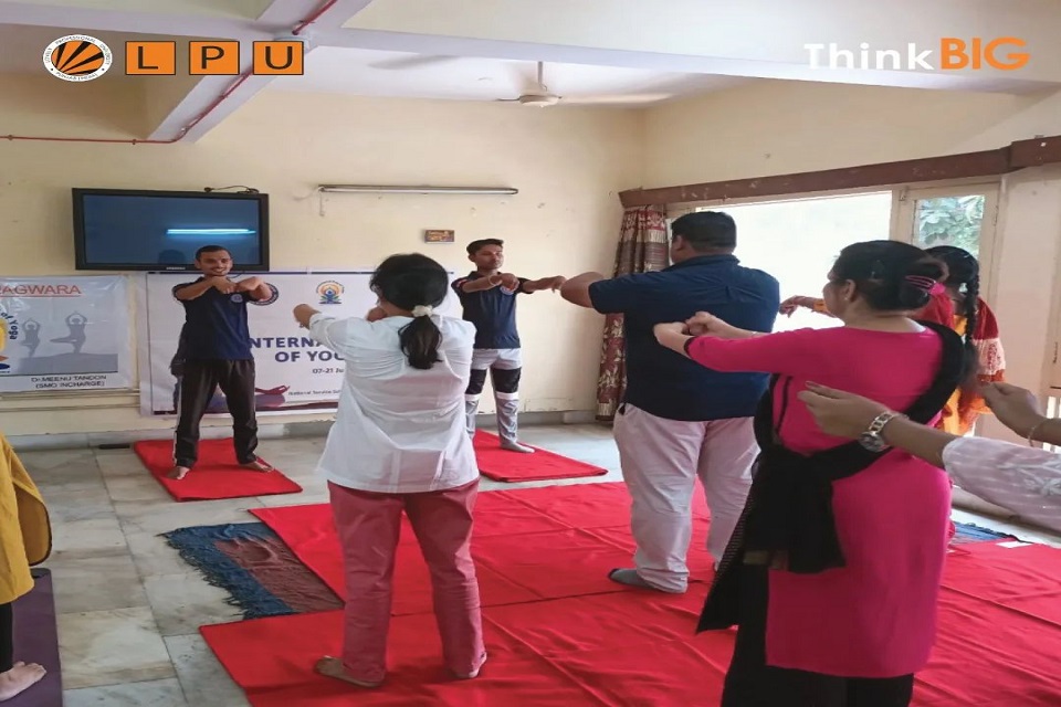 LPU NSS Organized 13-Days Long Yoga Camp Across Punjab