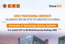 LPU collaborates with the University of Technology Sydney, Australia University of Technology Sydney, Australia