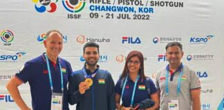 LPU student wins international Gold Medal at Shooting competition in Korea