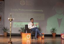 MBA Chai Wala inspires students at Lovely Professional University