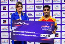LPU student receives Best Defenders Award at Ultimate KHO KHO LEAGUE