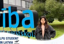 LPU student at Turība University, Latvia, with 100% tuition fee waiver