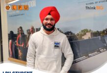 LPU Student Prabhdeep Singh Became an International Student at Trent University
