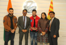 Bollywood Actor Varun Sharma interacted with LPU Students