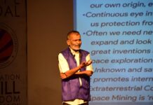 ISRO’s former Mission Director Sundaramurthy T K interacting with Aerospace Engineering students at LPU campus