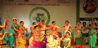 Students AIU's second International Youth Festival and One World at LPU campus (3)