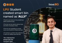 LPU Student Created ALLY: A Futuristic Smart Bin LPU Student Created ALLY: The Futuristic Smart Bin