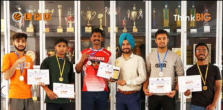 LPU Students Shine at Punjab State Arm Wrestling Championship and are now are all set for Nationals