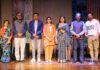 LPU Chancellor Dr Ashok Kumar Mittal, Pro Chancellor Rashmi Mittal, bollywood & theatre actor Anup Soni present along his team in a comic drama ‘My Wife’s 8th Vachan’ at LPU campus