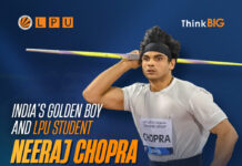 LPU Student Neeraj Chopra Clinches Gold at Doha Diamond League 2023 LPU Student Neeraj Chopra has added another feather to his cap by winning the Javelin event at the Doha Diamond League 2023