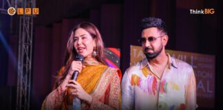 Star-Studded evening at lpu with Sonam Bajwa and Gippy Grewal