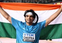 Creating history once again LPU’s ace Javelin thrower Neeraj Chopra wins Gold Medal to stand tall in the world