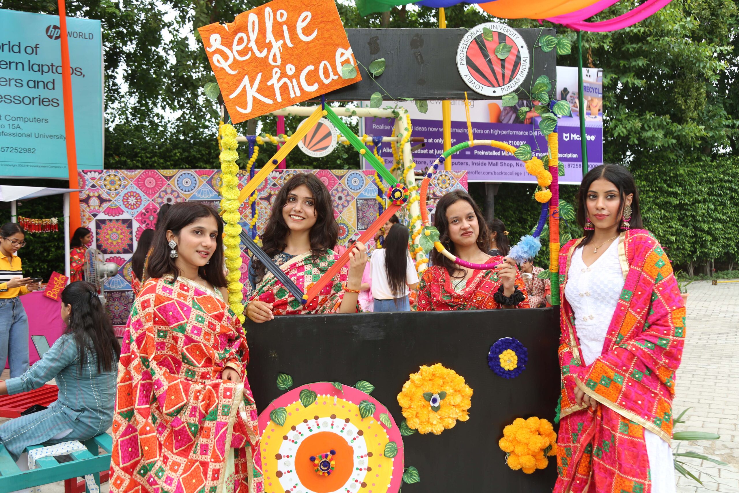 LPU celebrated ‘Teej Festival’ with mirth & merriment - Happenings@LPU