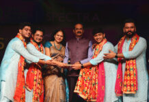 The LPU campus graced by the presence of LPU Alumni Raaga Fusion, the First Runner-Up of India’s Got Talent