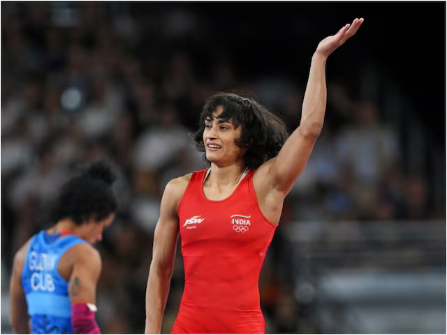 LPU MA Psychology student Vinesh Phogat.