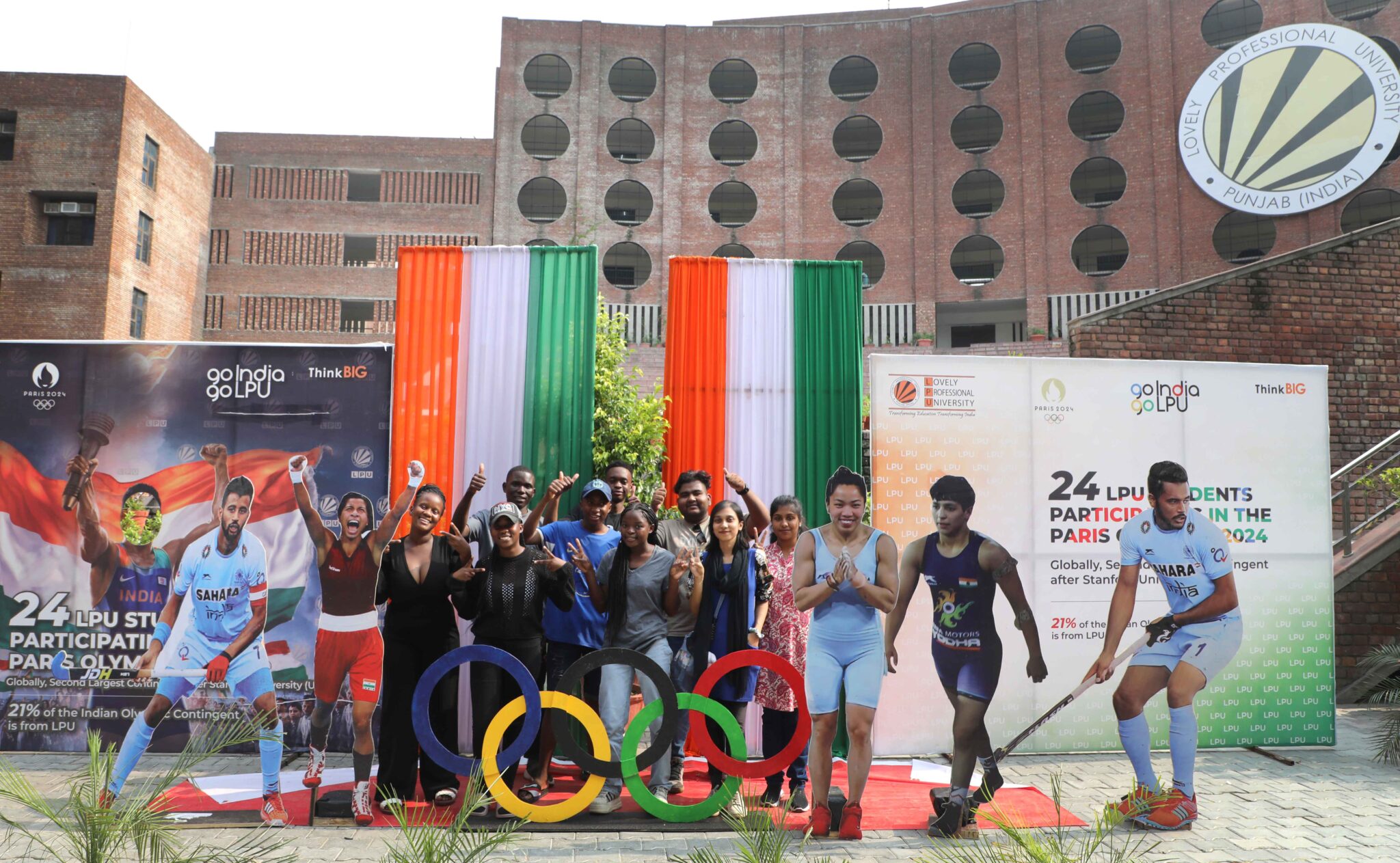 LPU Campus Dressed in the Celebration Mode as the University Cheers on ...