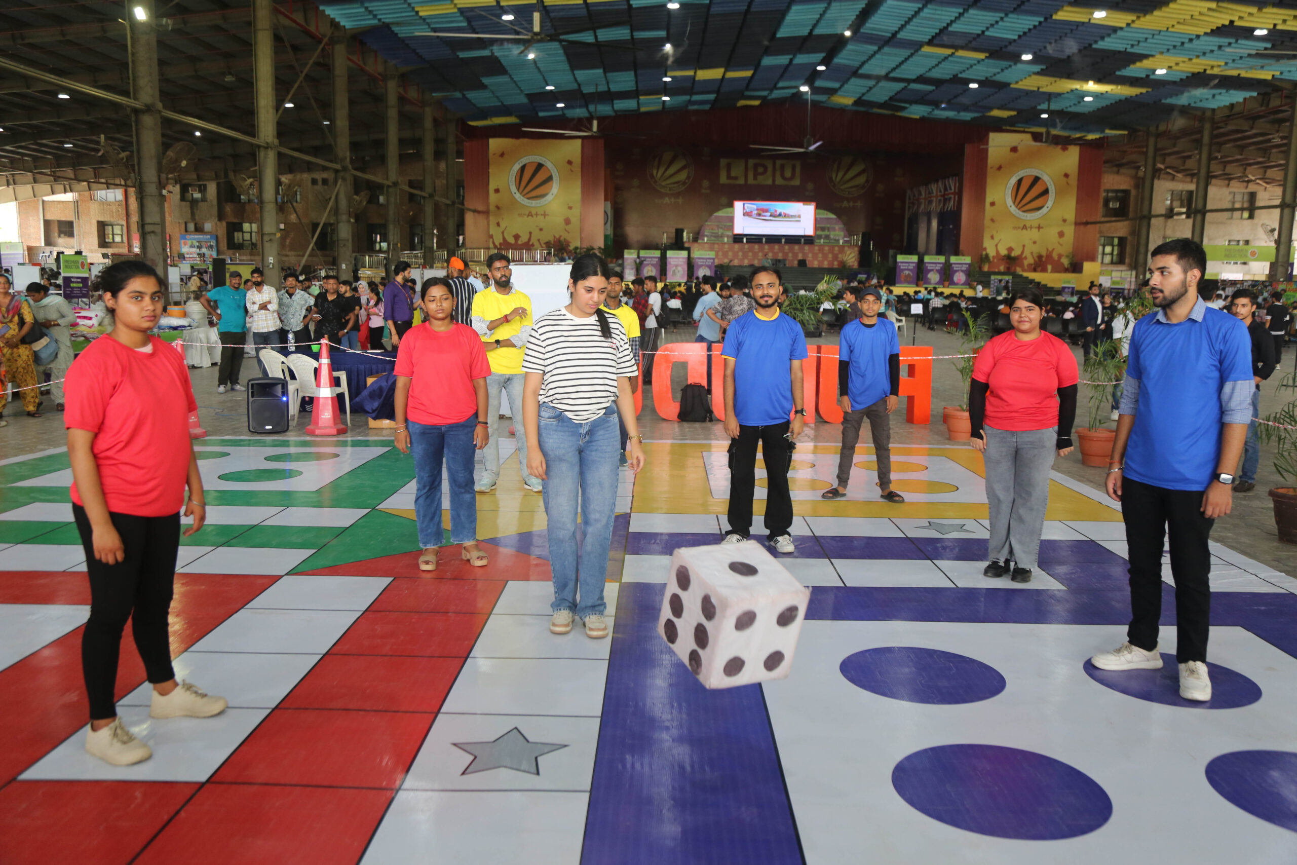 Students-participating-in-a-co-curricular-program-during-freshman-induction-at-LPU-campus-3