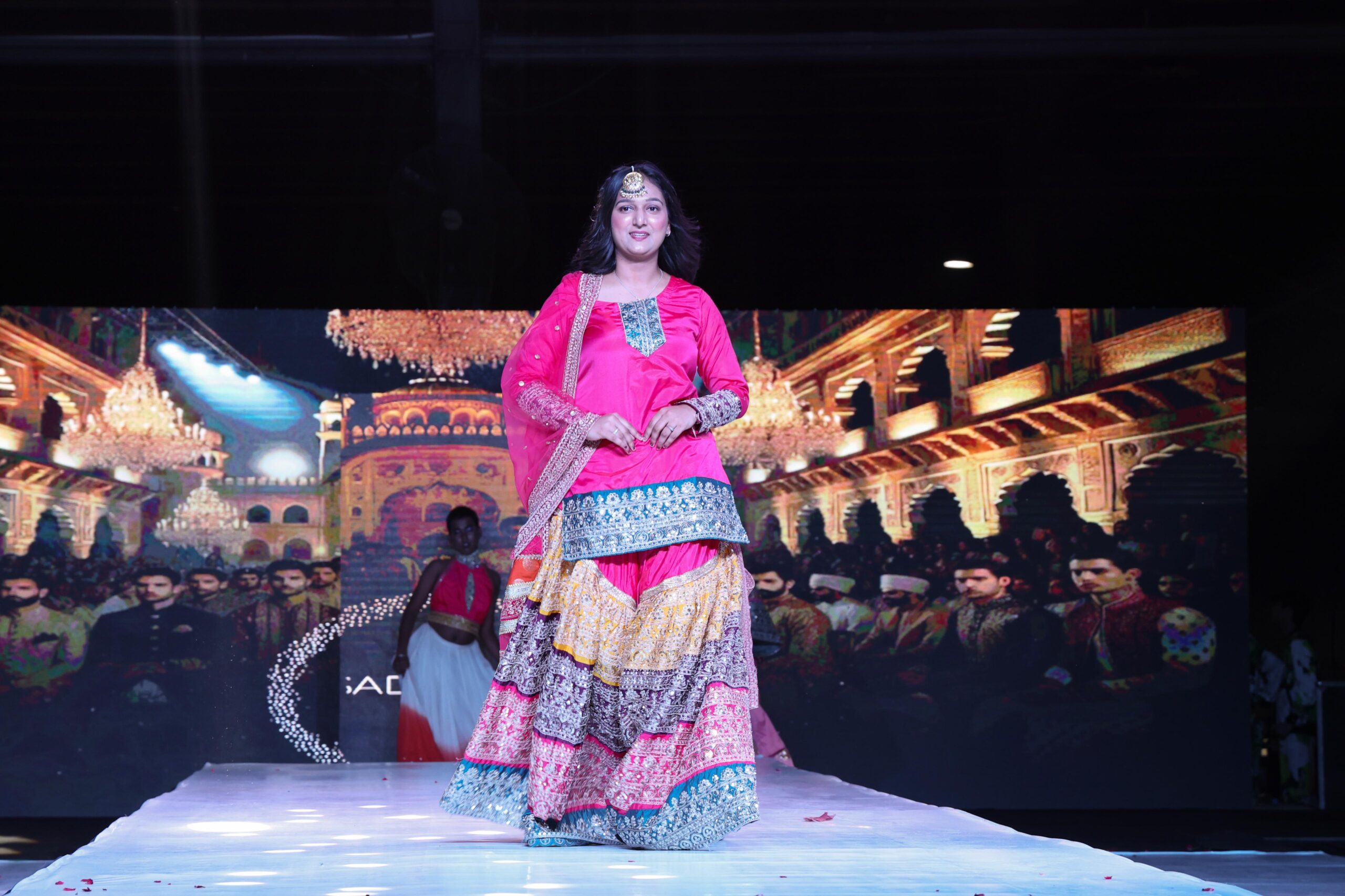 LPU students showcasing their style and confidence on the ramp during a fashion show being organised at LPU campus (6)