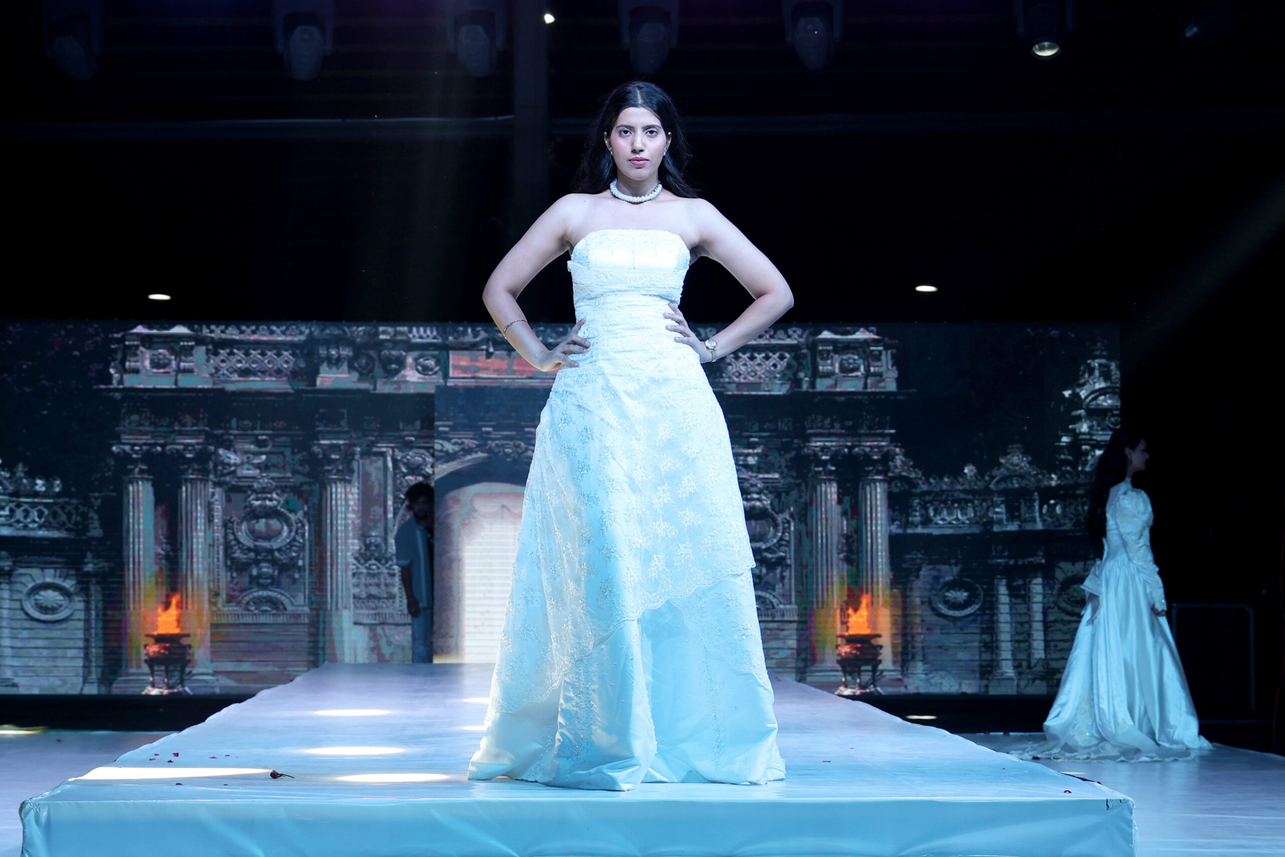 LPU students showcasing their style and confidence on the ramp during a fashion show being organised at LPU campus (8)