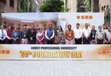 LPU Awards ₹1 Cr on Foundation Day