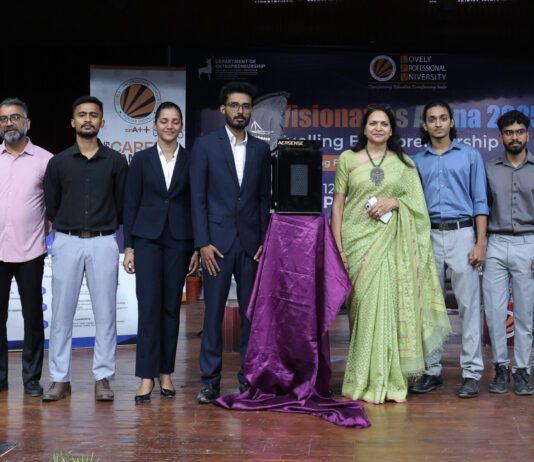 LPU AerSense CleanAir innovation to President