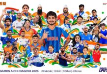 LPU Athletes Contributed 62% of India’s Gold Medal Haul at Asian Games 2026 in AichiNagoya, Japan