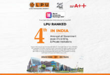 LPU Rises to 4th in India in Times Higher Education World University Rankings 2027, Moves into 501–550 Global Rank